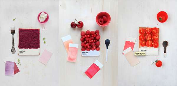 Pantone-Inspired Food Photos