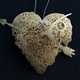 Elaborate Paper Heart Sculpture Jewelry Image 2