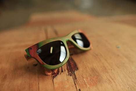 Recycled Skateboard Shades