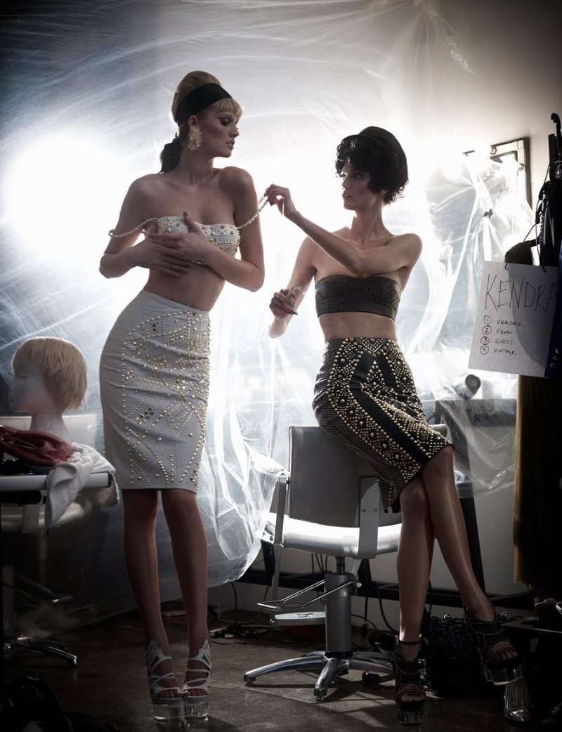 Chic Backstage-Inspired Editorials