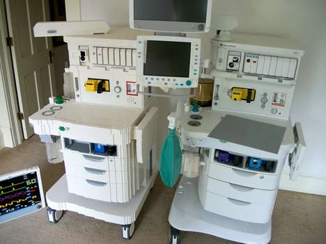 Life-Size LEGO Medical Machinery