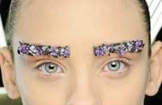 Brightly Bejeweled Eyebrows