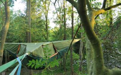 Outdoor Suspended Sleeping