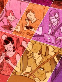 Social Surrealist Illustrations Image 6