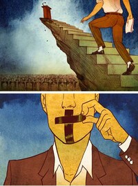 Social Surrealist Illustrations Image 8