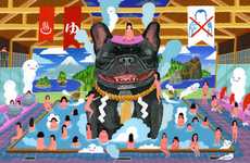 Colossal Canine Illustrations