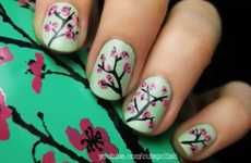 Cherry Blossom Manicures