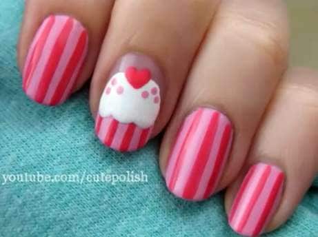 Frosted Dessert Manicures