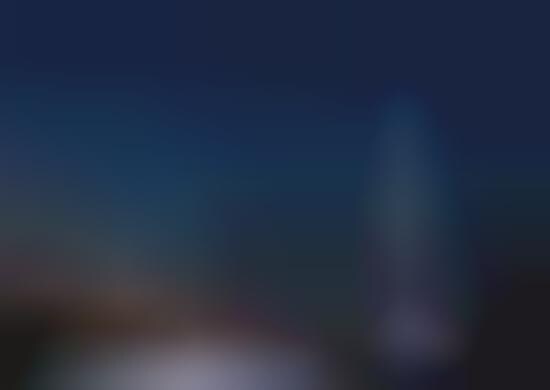 Glowing Invisible Skyscrapers