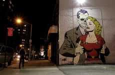 Comicbook Graffiti Murals 