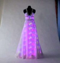 Glowing LED Gowns Image 2