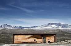 Mountain-Inspired Observation Centers