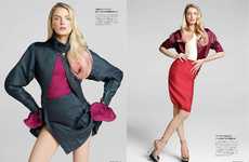 Pink-Accented Editorials