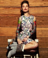 Tattooed Wasp Editorials Image 3