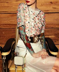 Tattooed Wasp Editorials Image 5