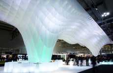 Ice Berg-Mimicking Installations