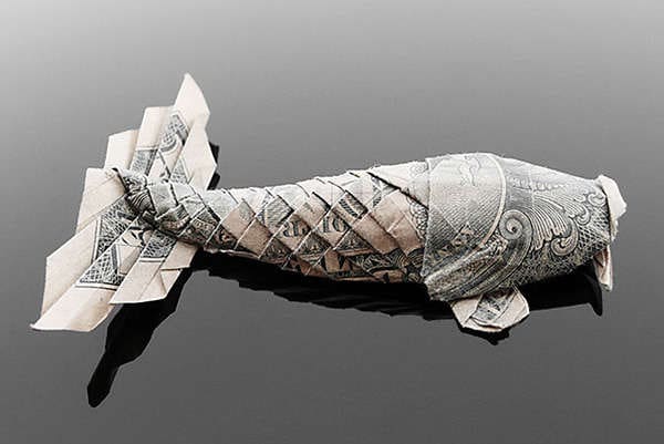 Pricey Paper Origami
