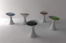 Mod Pedestal Stools