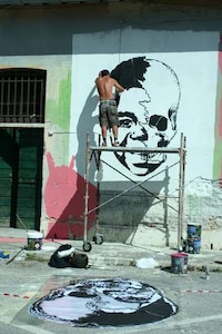 Child Star Street Art Image 4