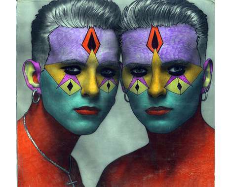 50 Fierce Face Paint Features