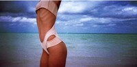 Sultry Fishnet Swimsuits Image 5