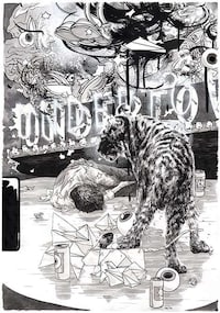 Macabre Monochromatic Prints Image 7