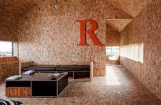 Plywood-Clad Cottages