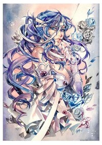 Fanciful Watercolor Superheroes Image 3