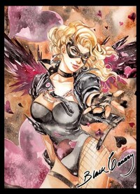 Fanciful Watercolor Superheroes Image 4