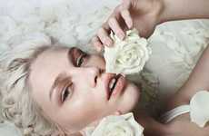 Pastel-Petaled Photoshoots