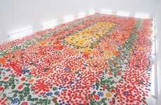 Floral-Infused Floor Installations