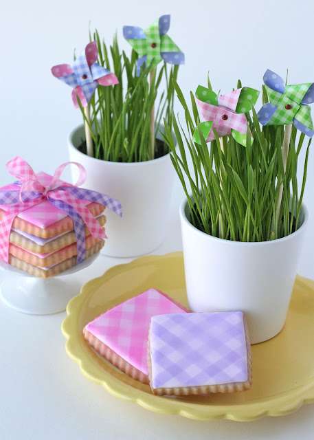 Picnic-Patterned Confections