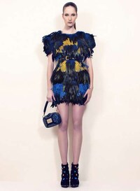 Leather-Infused Frock Fashions Image 4
