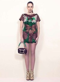 Leather-Infused Frock Fashions Image 5