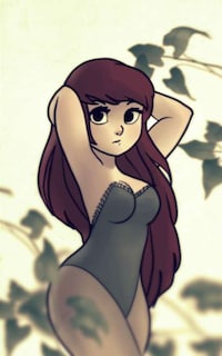 Adolescent Superheroine Art Image 2