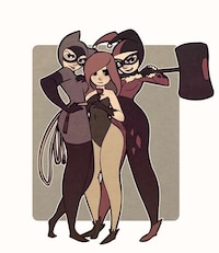 Adolescent Superheroine Art Image 3
