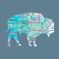 Colorful Animal Maps Image 8