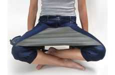 Cross-Legged Table Jeans