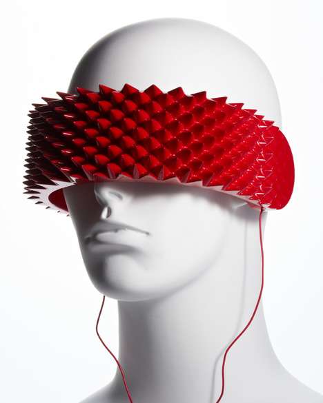Spiky Eye-Covering Sound Pieces