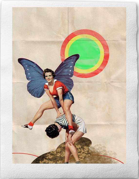 Alluring Retro Collages
