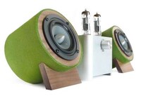 Green Desktop Speakers Image 4