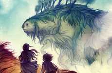 Gigantic Sloth Fantasy Scenes