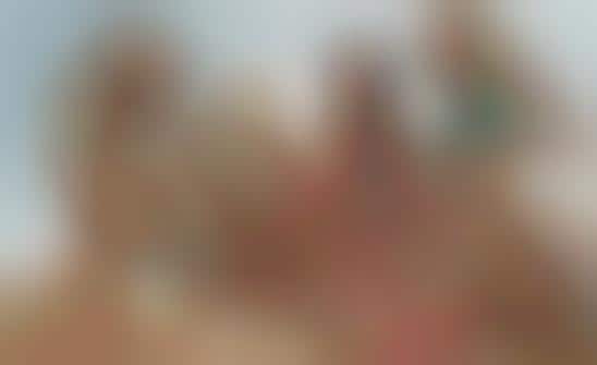 Bikini Model Milk Advertisements