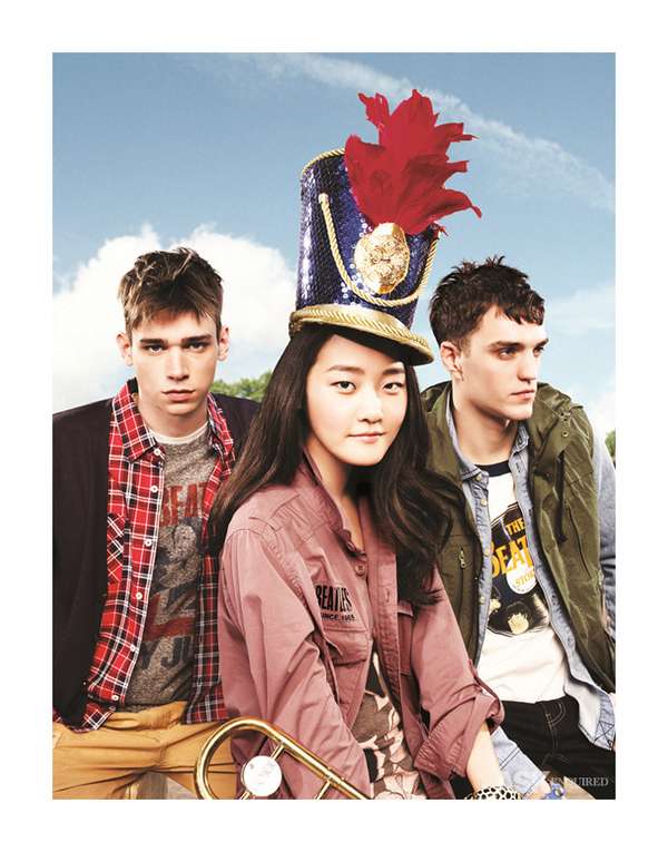 British Tourist Lookbooks