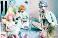 Pastel-Haired Editorials