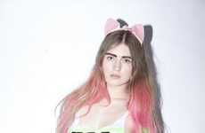 Pink-Haired Kitten-Eared Editorials