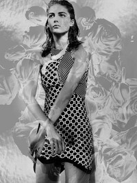 Superimposed Floral Shoots Image 3