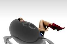 Elegant Egg-Shaped Chairs