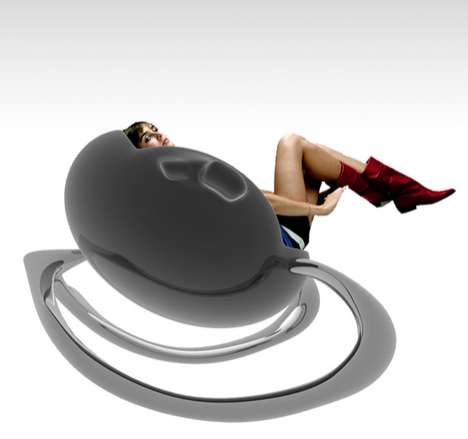 Elegant Egg-Shaped Chairs