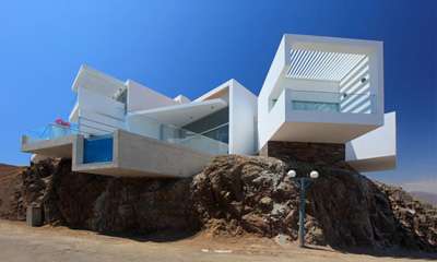 Multi-Faceted Hillside Homes